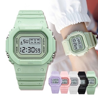 Ready Stock Transparent Sports Digital LED Men Women Kid Watch Men Women Watches
