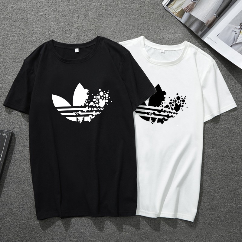 adidas couple t shirt