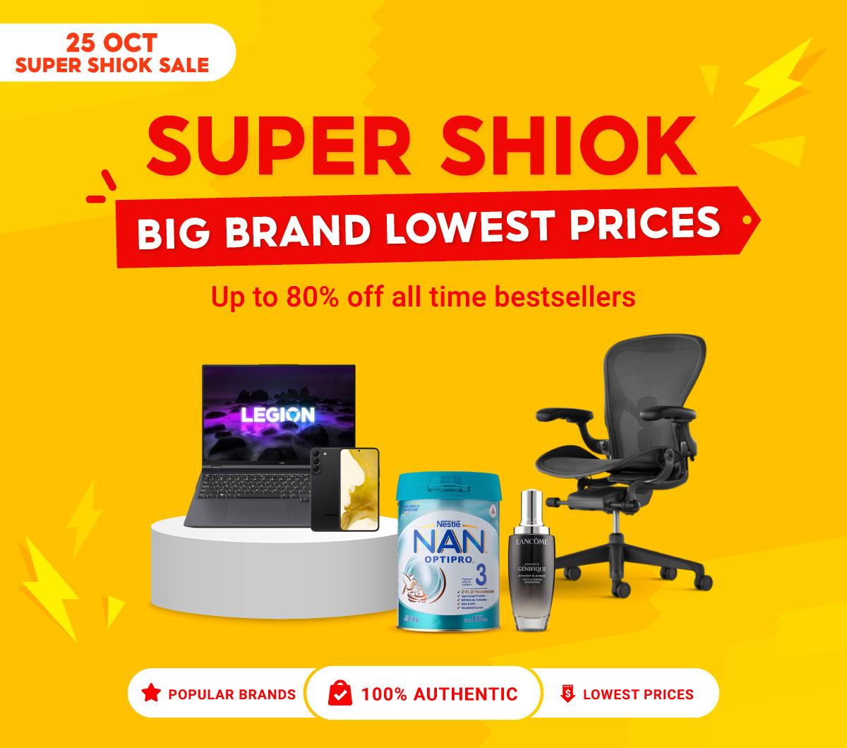 25 Oct Big Brands Lowest Prices