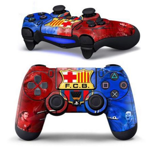 FC Barcelona Official PS4 Controller Skin