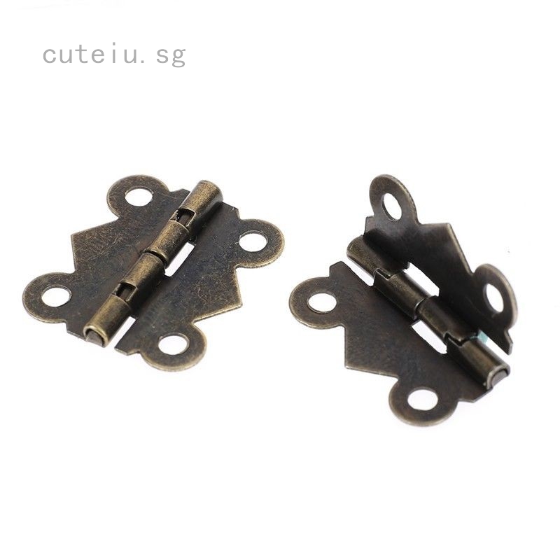 Butterfly Door Hinges Cabinet Drawer Jewelry Box Hinge Furniture