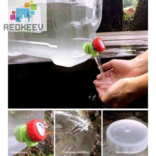Redkeev 10L 15L 5L Portable Water Container with Faucet for Camping Hiking Picnic Driving #8
