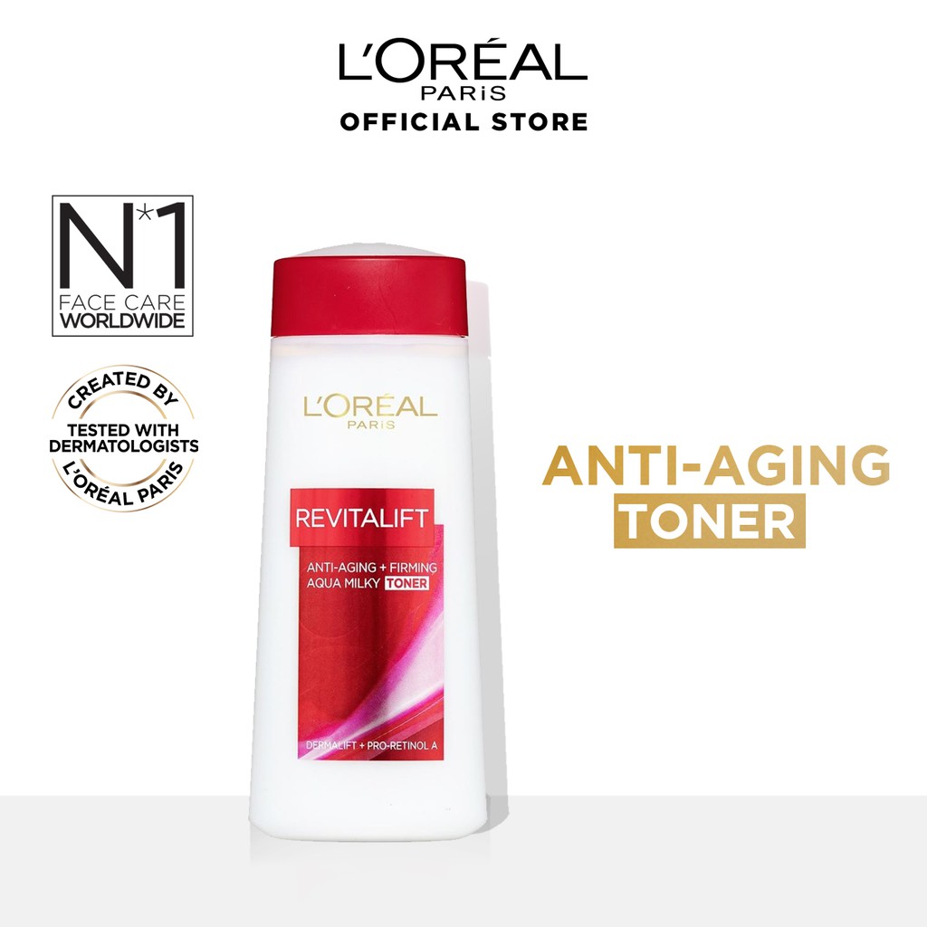 loreal milky toner