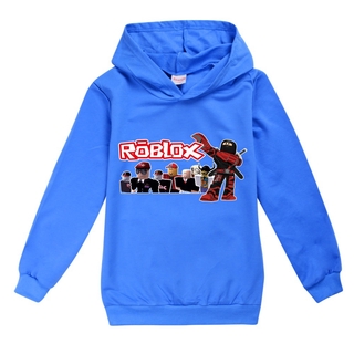 Spot 2020 Hot Boys Roblox Hoodies Kids Girls Print Pullovers Long Sleeve Sweatshirt Shopee Singapore - original pikachu hoodie roblox