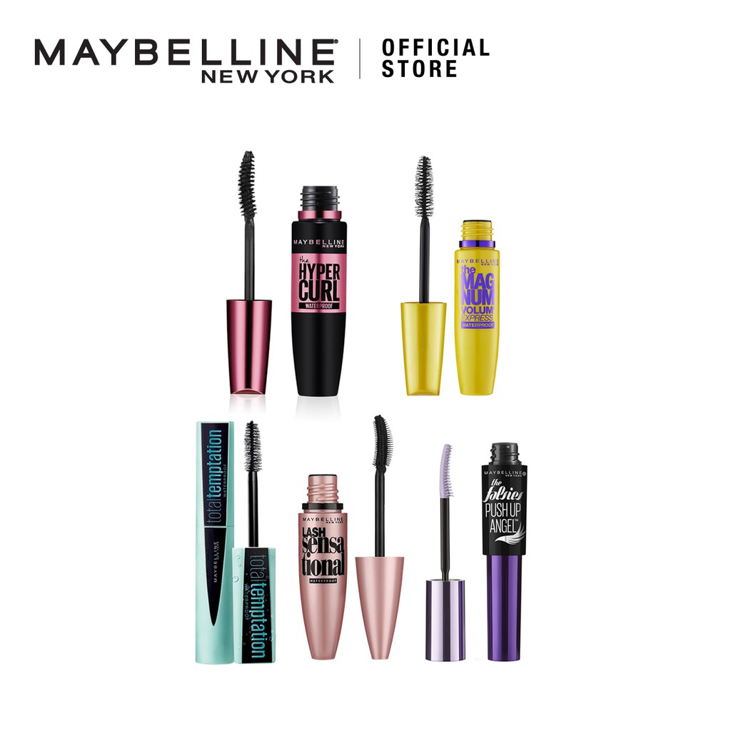 Maybelline Mascaras Collection Rocket/Falsies/Magnum/Lash Sensational