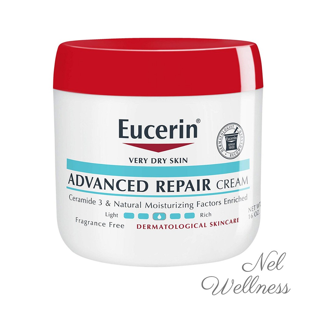 Eucerin Advanced Repair Cream (for very dry skin) 16oz / 454g Skincare