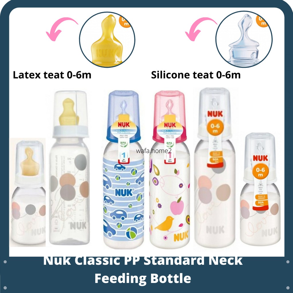 nuk standard neck bottles