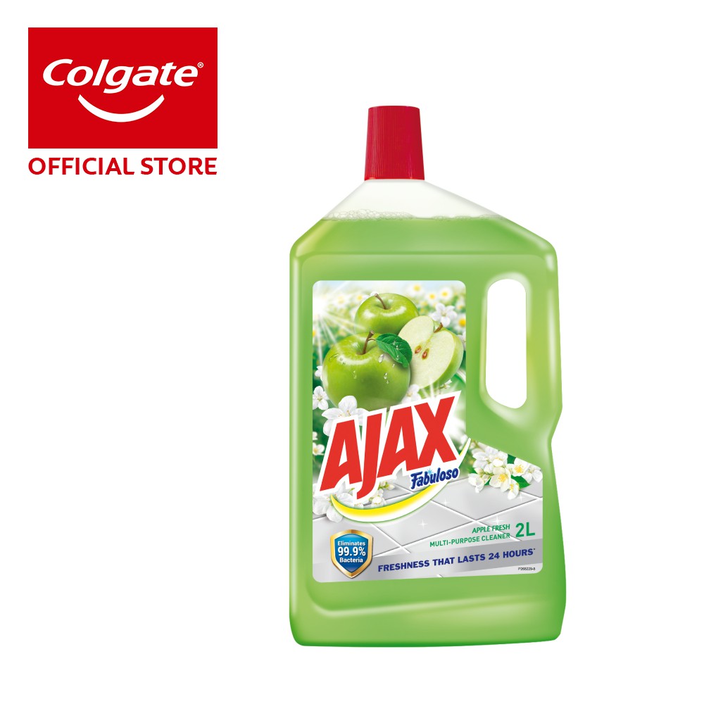Eliminates 99 9 Bacteria Ajax Fabuloso Apple Multi Purpose Floor