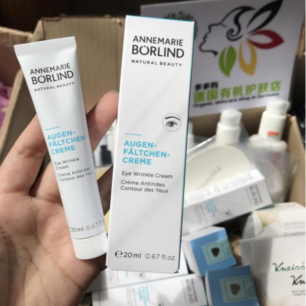 Germany Annemarie Borlind Small White Tube Multi Purpose Anti Wrinkle Eye Cream ml Shopee Singapore