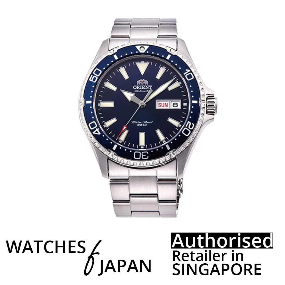 [Watches Of Japan] ORIENT Mako Kamasu Blue RA-AA0002L AA0002L Automatic ...