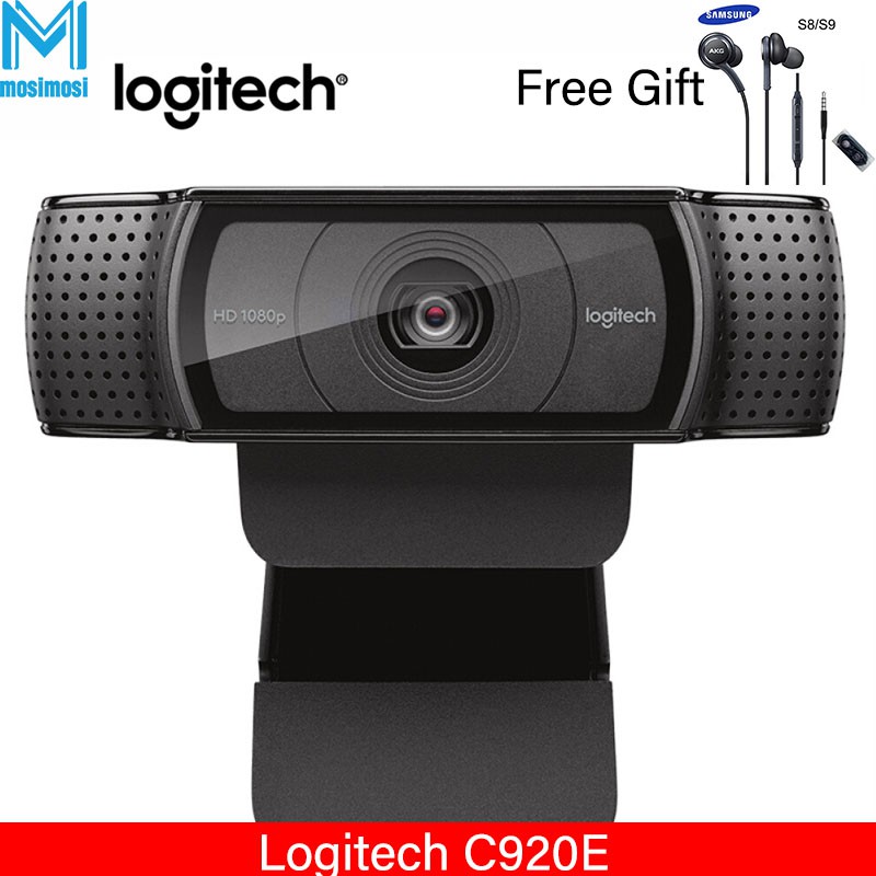 Logitech C920e Hd Webcam Video Chat Recording Usb Camera Hd Smart 1080p Web Camera For Computer Logitech C920 Upgrade Version Shopee Singapore