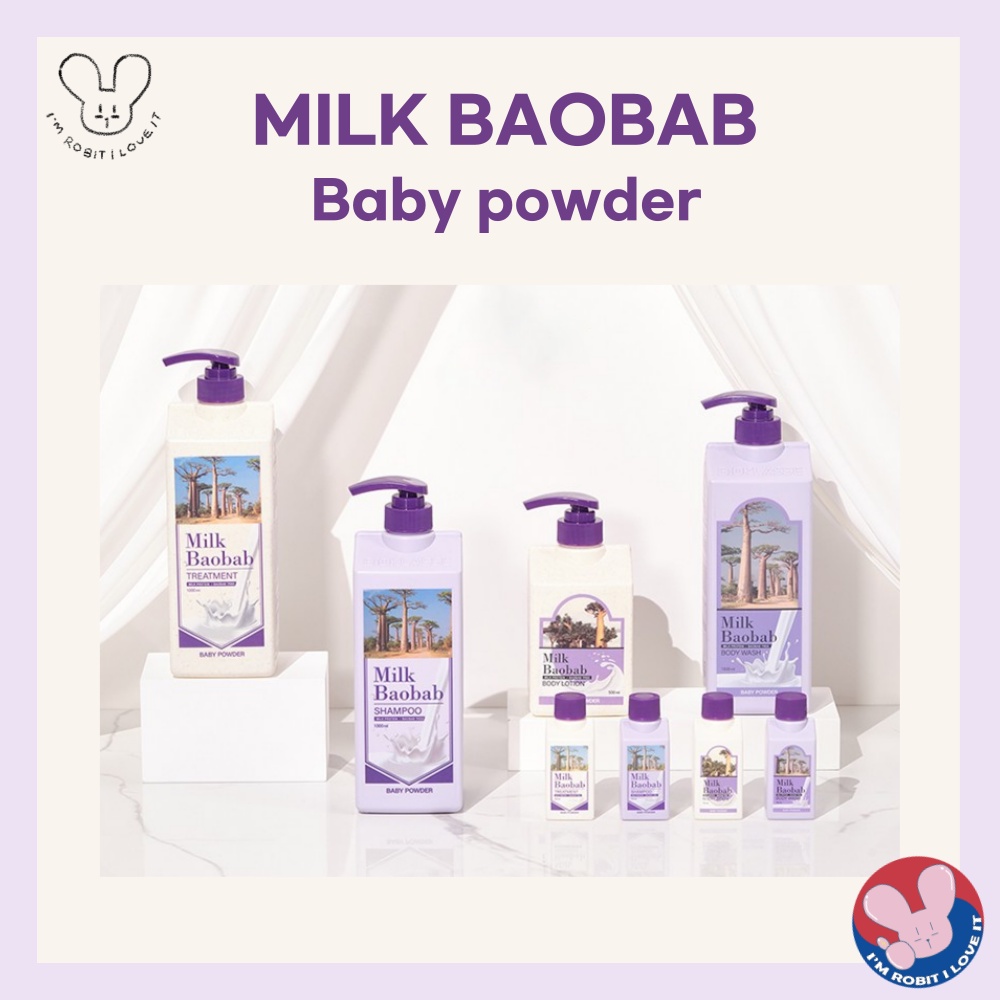 [MILK BAOBAB] Baby Powder 4 types milk baobab / milk baobab shampoo