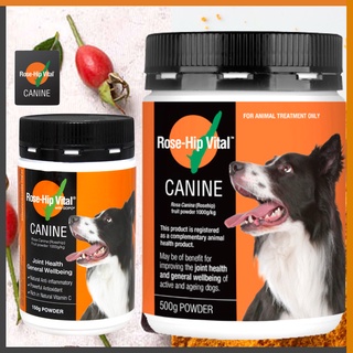 ROSE HIP VITAL CANINE 500g Premium Pet Supplement Rosehip Vital Dog Powder