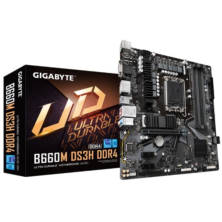 Gigabyte B660M DS3H DDR4 (Intel B660 Chipset) Shopee Singapore