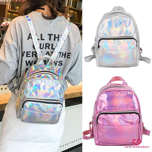 clear glitter backpack