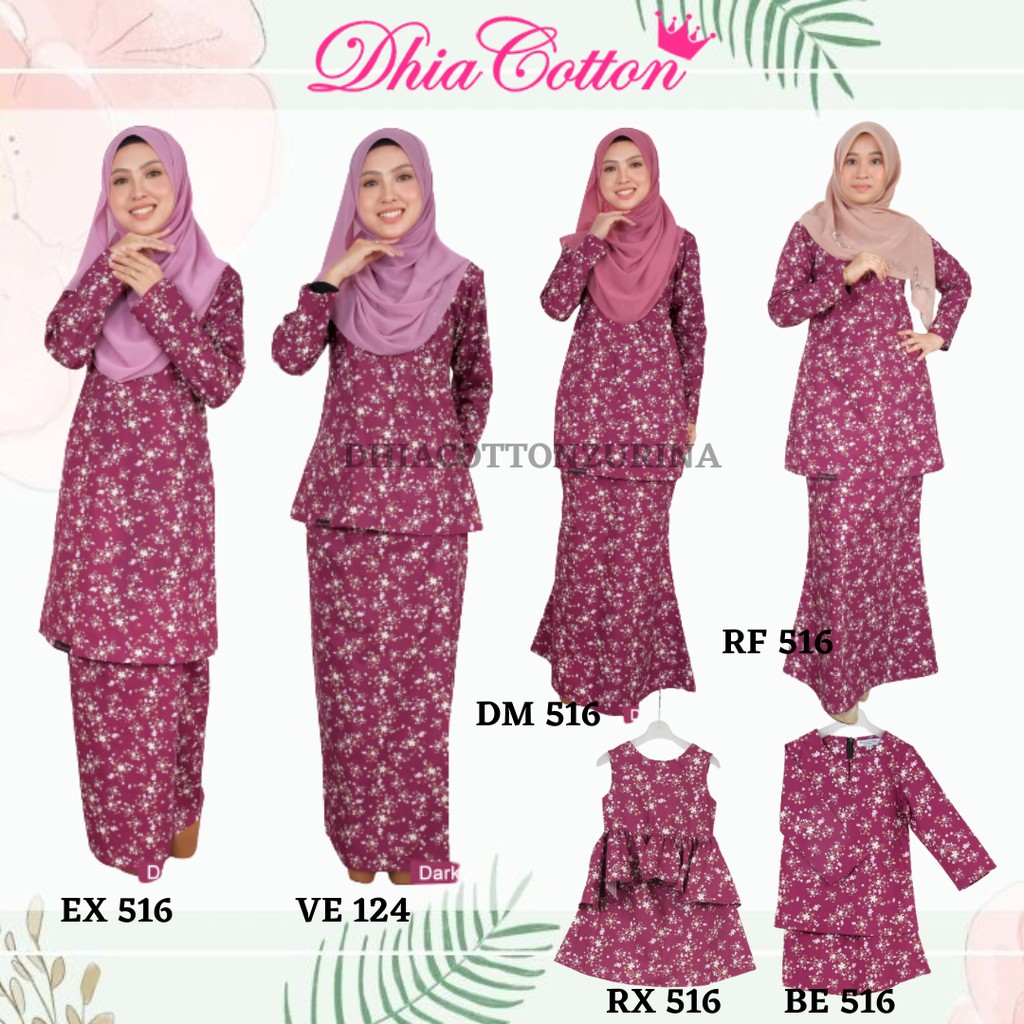 Baju Kurung Cotton Sedondon