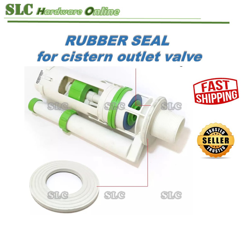 40mm 50mm Rubber Base Seal for Cistern Flush Valve Outlet / Rubber