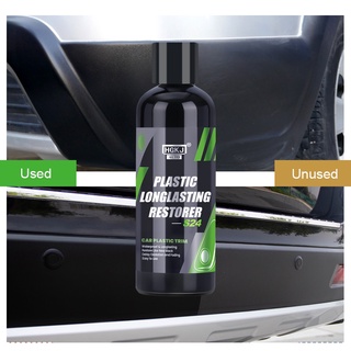 S24 Plastic Renovator For Car Exterior Spray Trim Long-Lasting Agent Liquid Rubber Refresh Hydrophobic Coating Wax Automotive