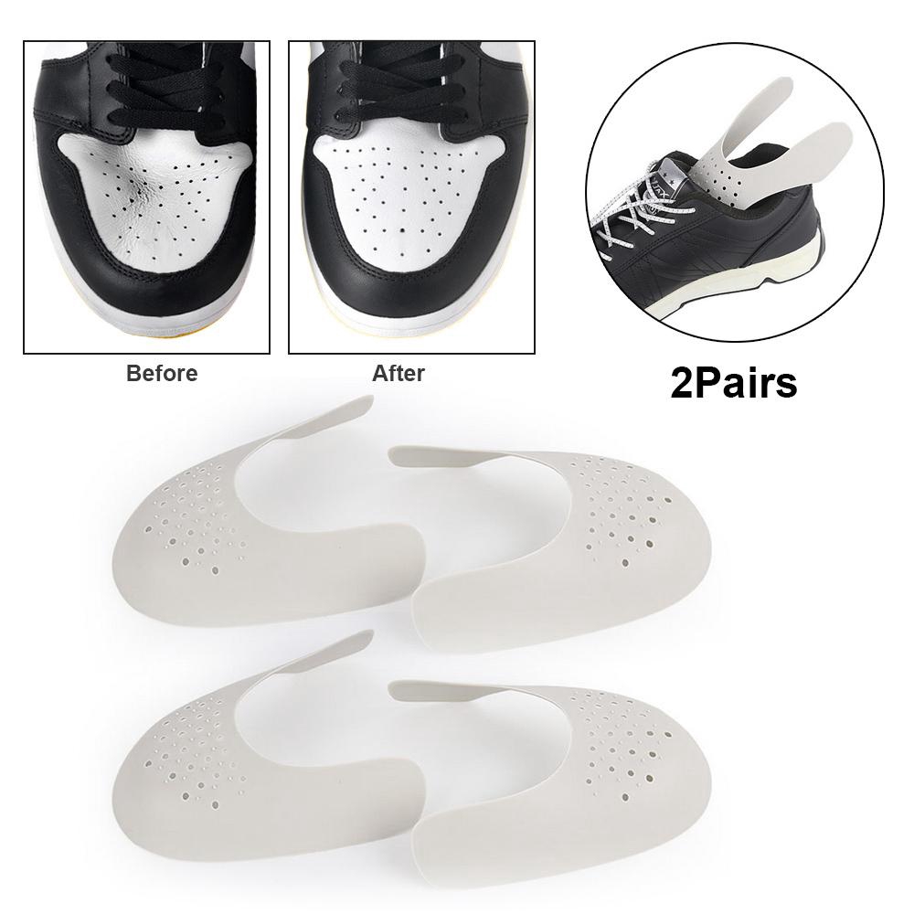 Sneaker Shields Shoe Crease Protector Sneaker Toe Anti Crease Wearable Inserts Keep Your Kicks Crease Free Shopee Singapore