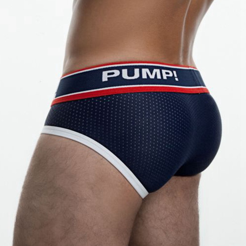 Image of [CMENIN] PUMP Mesh Popular Sexy Underwear Men Jockstrap Briefs Under Wear Male Panties Jock Strap Man Polyester Ready Stock #5