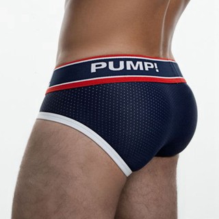 Image of thu nhỏ [CMENIN] PUMP Mesh Popular Sexy Underwear Men Jockstrap Briefs Under Wear Male Panties Jock Strap Man Polyester Ready Stock #5