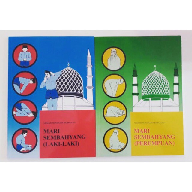 Buku Mari Sembahyang Lelaki And Female Solat Shopee Singapore