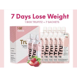 🇸🇬🔥 2 FREE SACHETS per box INSTOCK FREE GIFT**CHEAPEST TRUFITZ DOUBLE SHOT OFFICIAL SLIMMING DIET 7pcs