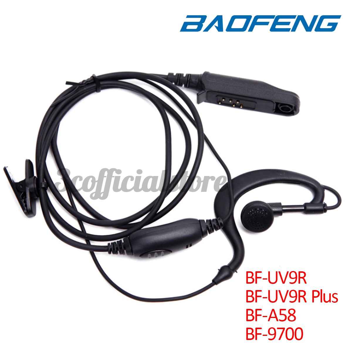 baofeng radio headset compatibility