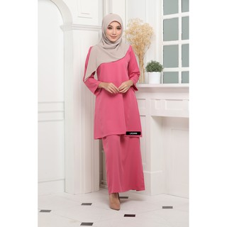 Shop Malaysia Xl Xxl Baju Kurung Pahang Moden Wanita Pattern Terkini Formal Perayaan Pattern Plain Shopee Singapore