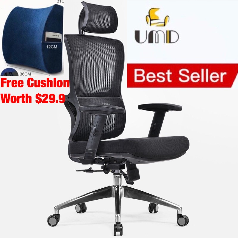 Umd Reclinable Ergonomic Mesh Office Chair Computer Chair Q52