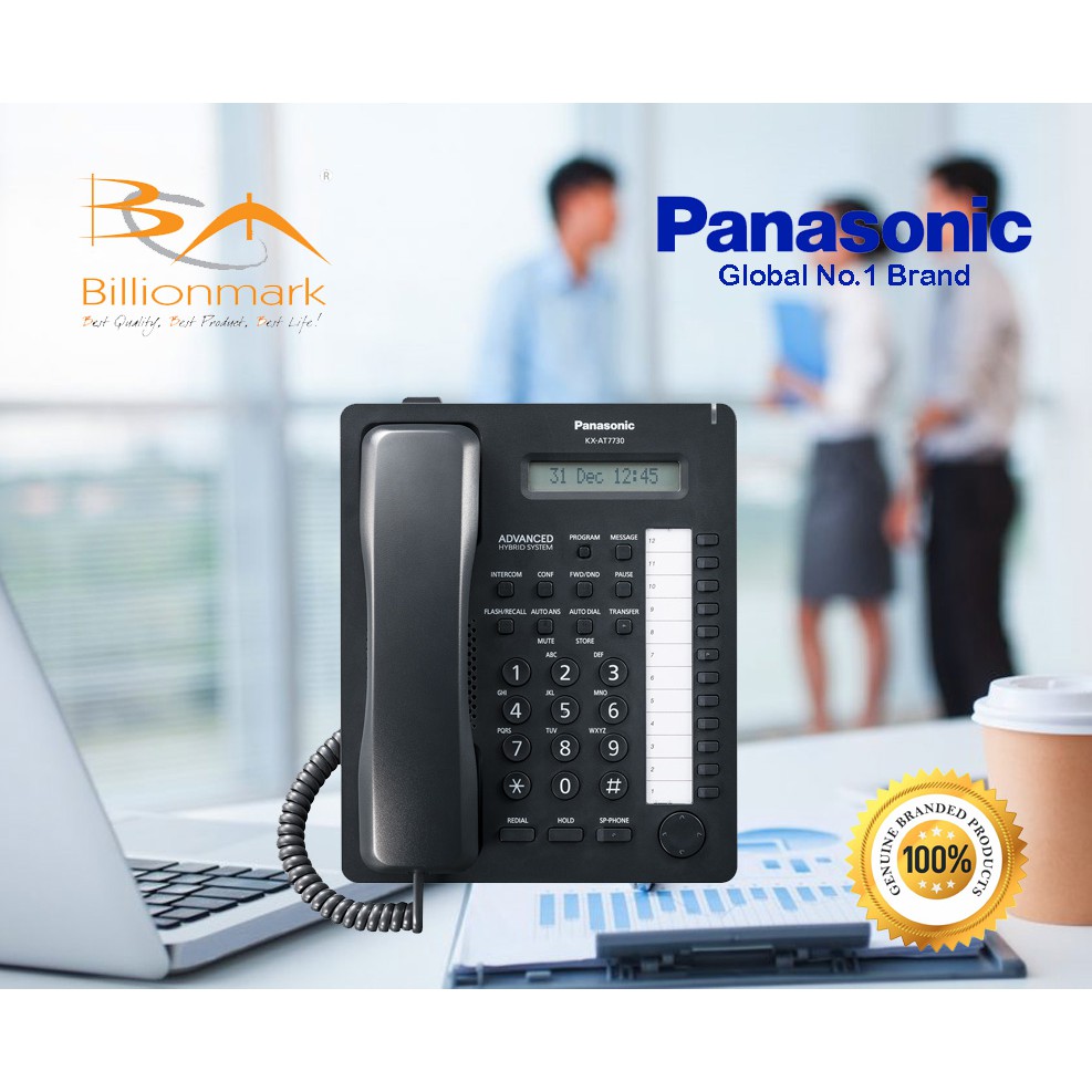 Panasonic Proprietary Analogue KX-AT7730 KX-T7730 Display Speaker Phone ...