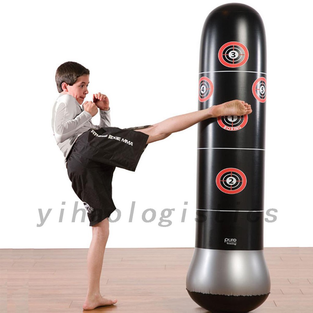 punching ball in air