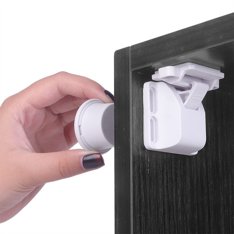 10pcs Magnetic Cabinet Drawer Cupboard Locks For Baby Kids Safety