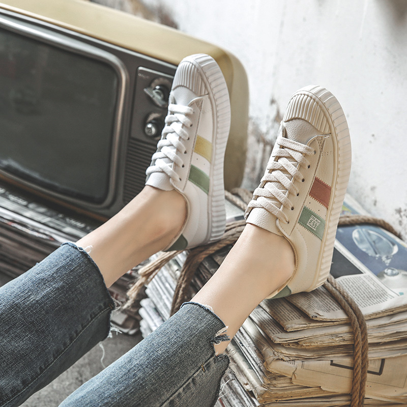 adidas flat white shoes