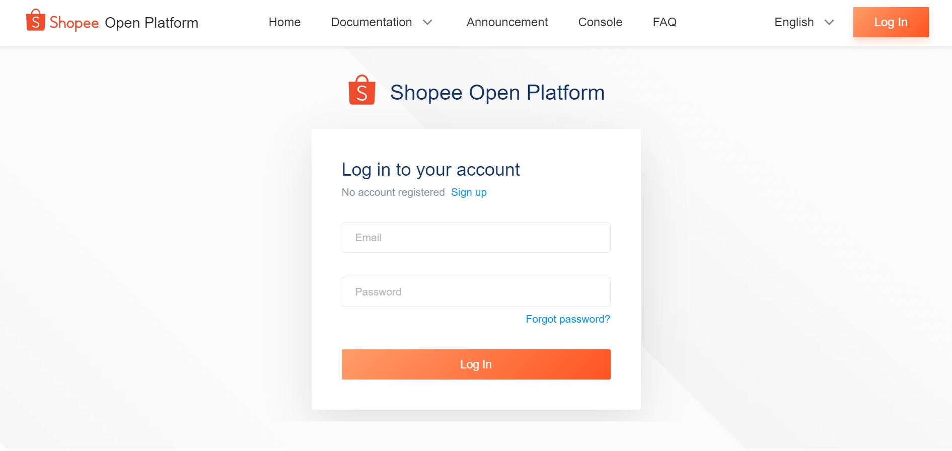 1.ลงทะเบียนผู้ใช้งาน Shopee Open Platform | ศูนย์เรียนรู้ผู้ขาย Shopee  Thailand