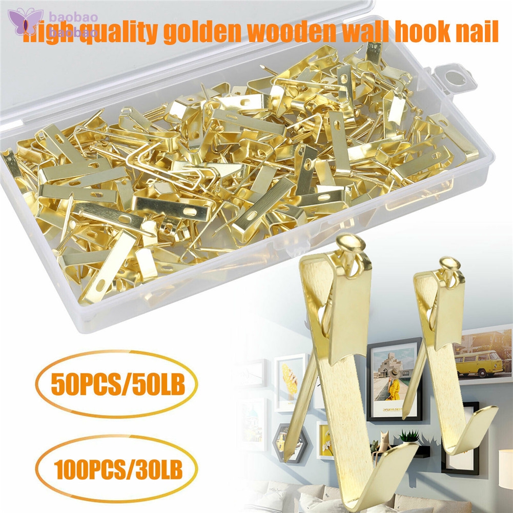 Picture Wall Hangers Painting Hanging Kit Heavy Duty Photo Frame Hook 30 50lb Shopee Singapore