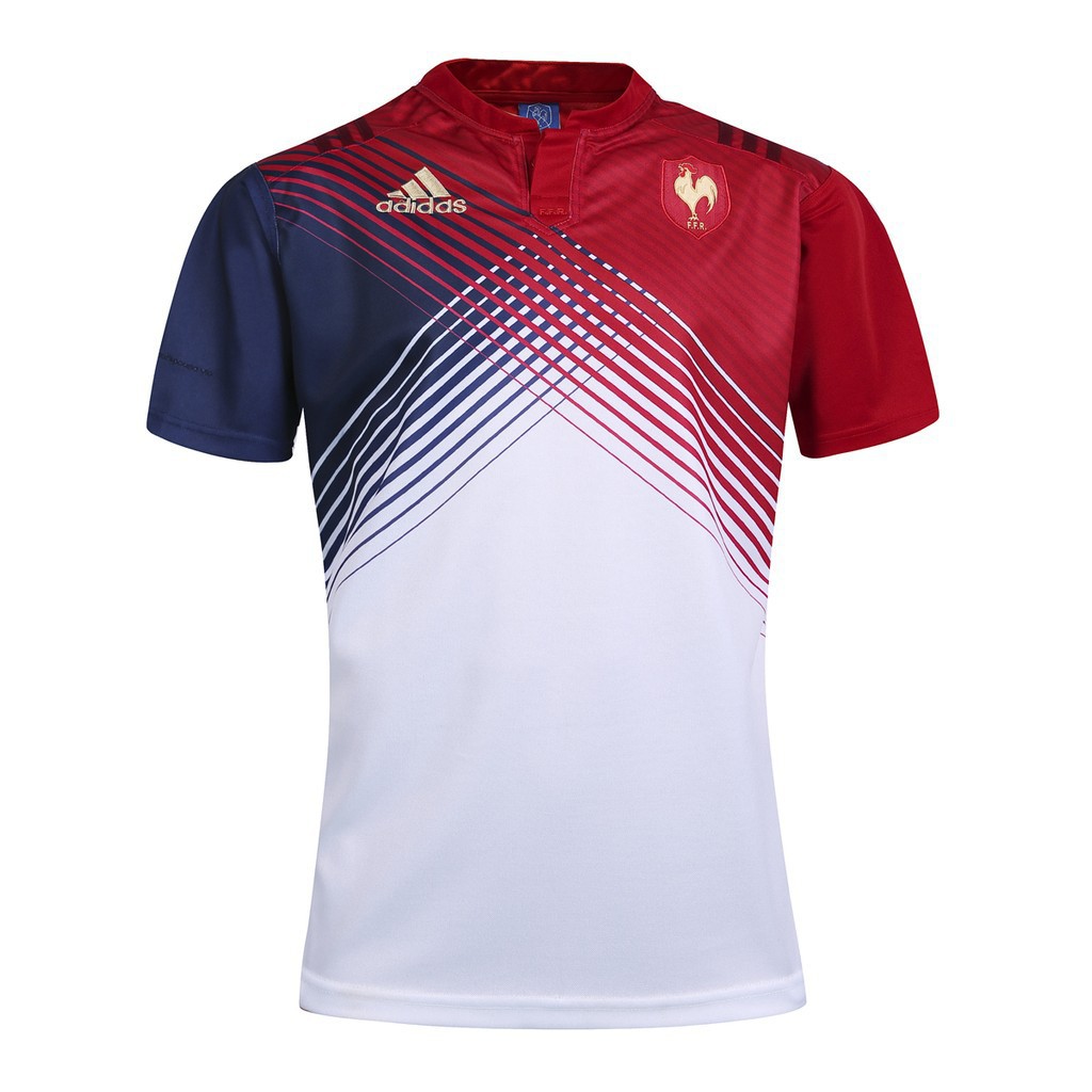 red rugby jersey