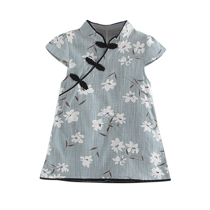 chinatera Baby Girls Vintage Floral Print Top+Shorts Two-Pieces Swimwear Outfit Sets Summer