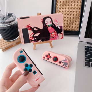 【Ready Stock】Nintendo Switch Soft Demon Slayer Silicon Case Switch Accessories Game Console Handle Protector Soft Cover