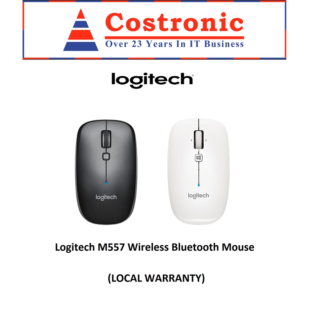 Logitech M557 Wireless Bluetooth Mouse Shopee Singapore