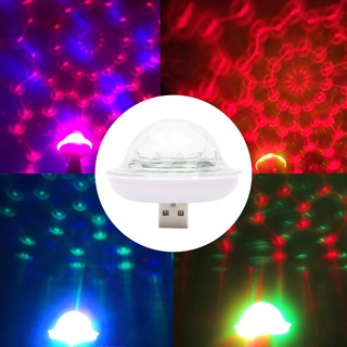 Sound Activated Party Lights / RGB DJ Disco Ball Lighting / Mini High Quality Strobe Lamp / Stage Par Light for Home Room Dance Parties Bar Karaoke Xmas Wedding Show Club #3