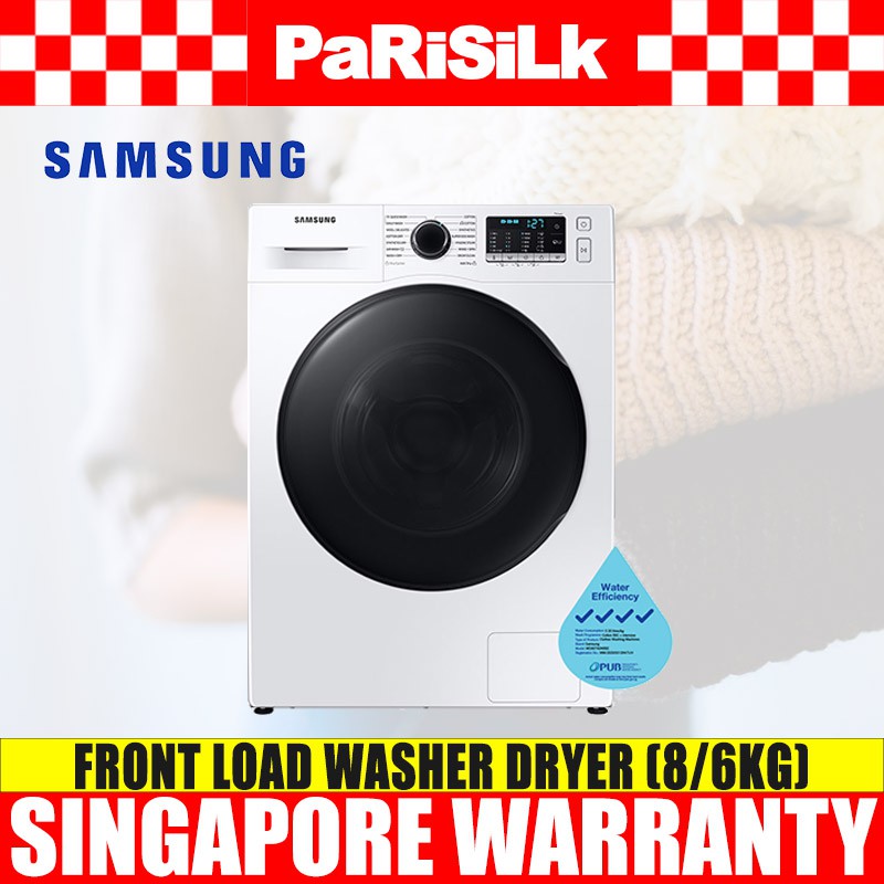 Samsung WD80TA046BE/SP Front Load Washer Dryer (8/6KG) Shopee Singapore