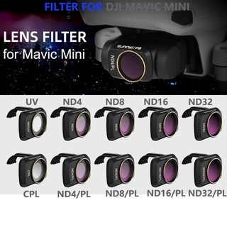 DJI Mavic Mini 2/MINI SE Camera Lens ND/PL Polarizing Filter Kit MCUV ND4 ND8 ND16 ND32 CPL For DJI Mavic Mini Drone