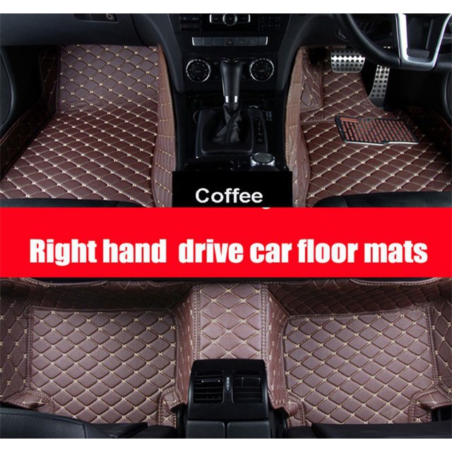 Leather Car Floor Mats Carpet Volvo Xc60 Xc90 Foot Mat Cargo Liner