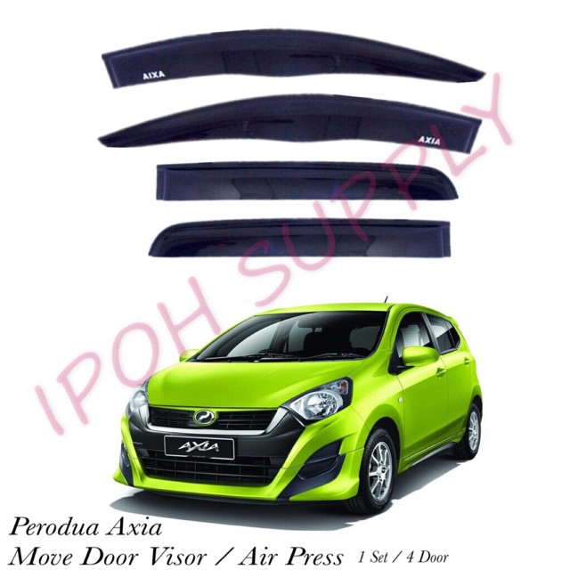 Perodua Axia Move Door Visor Air Press 10 Shopee Singapore