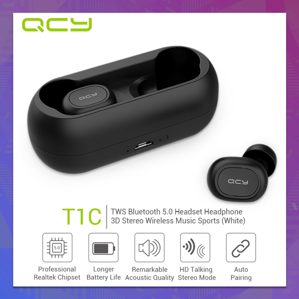 qcy t1c tws bluetooth