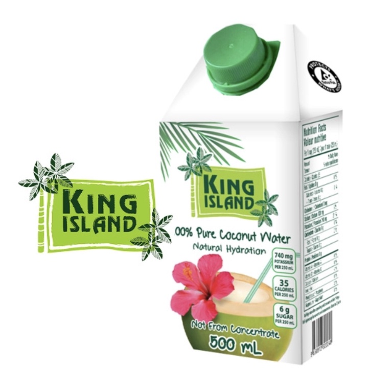 [Thailand King Island] Coconut Water 500ml (Valid Period August 2023 26
