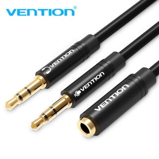 Vention 2in1 Audio Cable Splitter 3.5mm Audio Jack Aux Cable