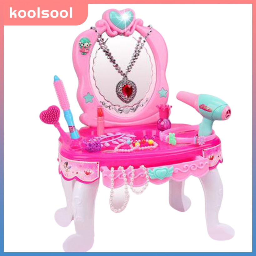 kids play dressing table