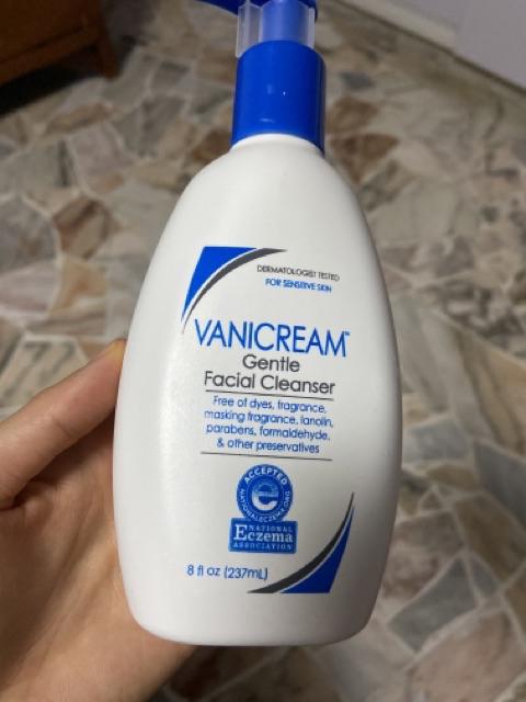 vanicream gentle facial